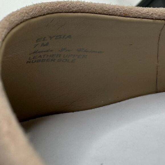 NYDJ Womens 7 Elysia Pointy Toe Leather Pump in Latte NEW - Picture 8 of 10